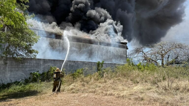 Incendio bodega
